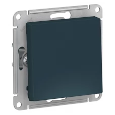 Механизм выключателя 1-клавишный Schneider Electric AtlasDesign с самовозвратом изумруд SchE ATN000815