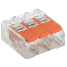 Клемма строительно-монтажная СМК 223-413 (упаковка 4 шт) IEK UKZ40-413-004